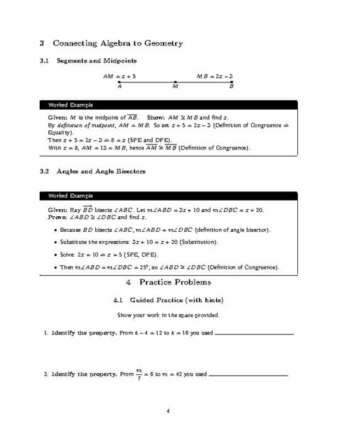 Connecting Algebra To Proofs