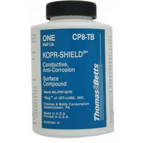 connection is improved and protected by KOPR-SHIELD* KOPR …