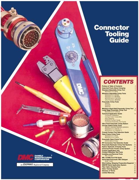 Connector Tooling Guide Hs Electronics
