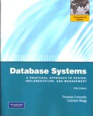 Full Download Connolly Database Systems 5Th Edition 