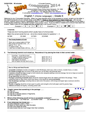 Read Conquesta Primary School Past Papers Revision 
