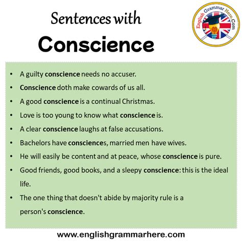conscience english