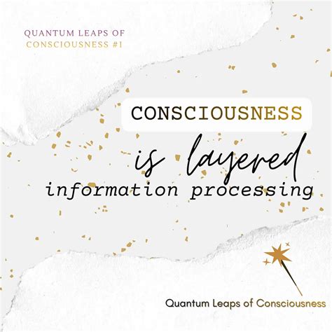 Consciousness And Quantum Information Processing