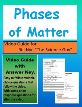 conservation of matter bill nye