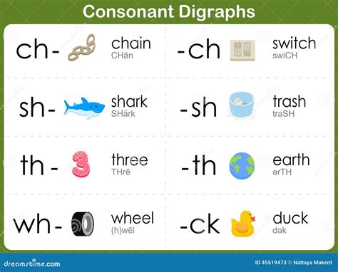 Consonant Digraphs Ch Sh Th Wh Worksheets