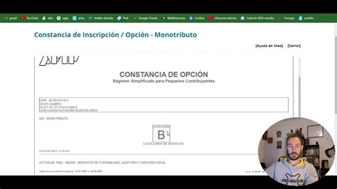 Constancia De Monotributo