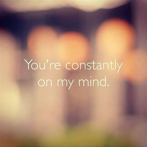 Constantly On My Mind
