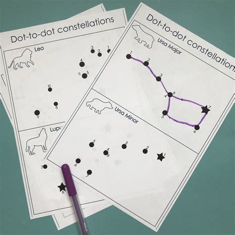 Constellations Kid Scoop Constellations For Kids Connect The Dots - Constellations For Kids Connect The Dots