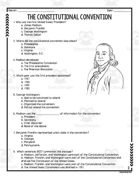 Constitutional Literacy Answer Key
