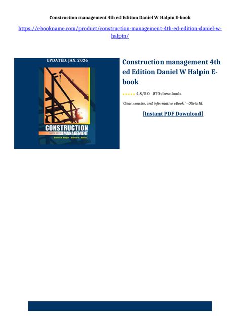 Construction Management Solutions Halpin