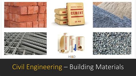 Construction Materials For Civil Engineering