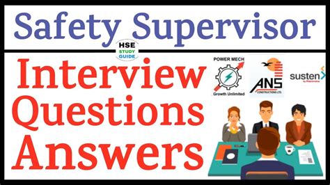 Read Online Construction Safety Supervisor Interview Questions And Answers 