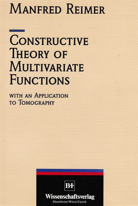 constructive theory of multivariate functions wit