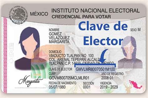Consultar Clave De Elector Con Curp