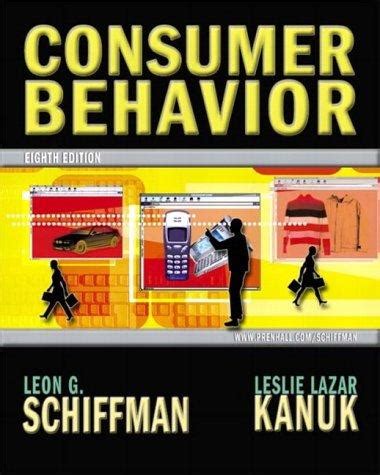 Consumer Behavior Schiffman Kanuk