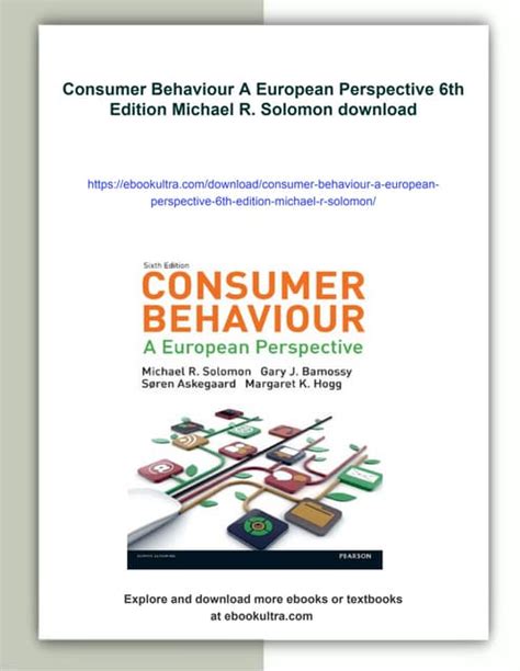 Consumer Behaviour Solomon 6th Edition