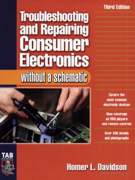 Consumer Electronics Troubleshooting Repairing Hand