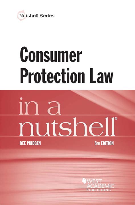 Consumer Law In A Nutshell Nutshell Series