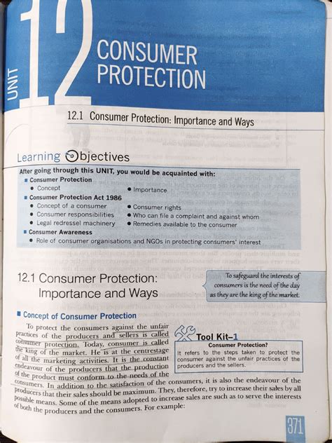 Consumer Protection Class 12 Notes