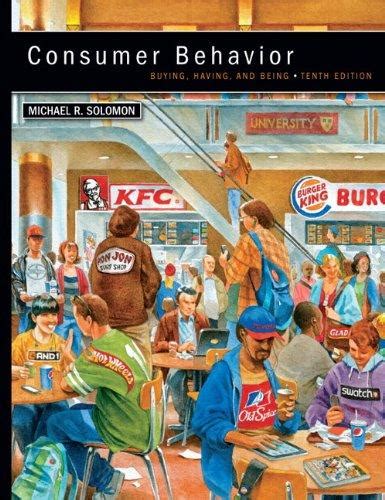 Read Consumer Behavior 10Th Edition Solomon Pearson 