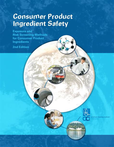 Read Online Consumer Product Ingredient Safety Cleaning Institute 