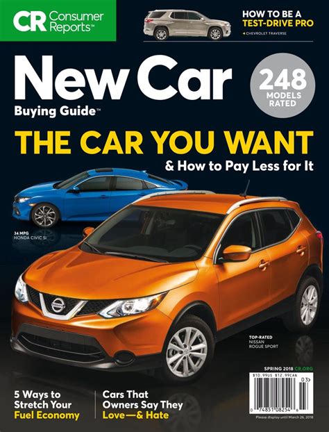 Read Online Consumer Reports Car Buying Guide Magazine 