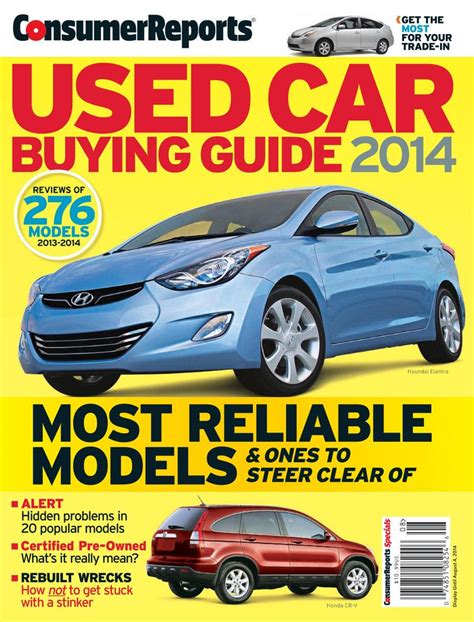 Full Download Consumer Reports Used Car Buying Guide 2014 