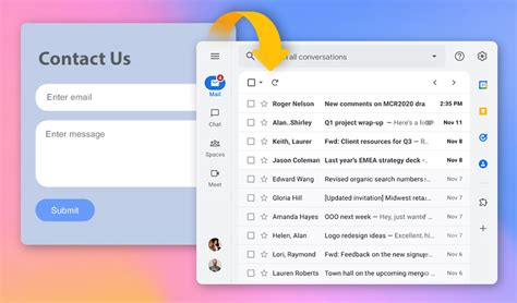 contact form to email