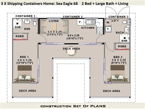 Container Home Blueprints