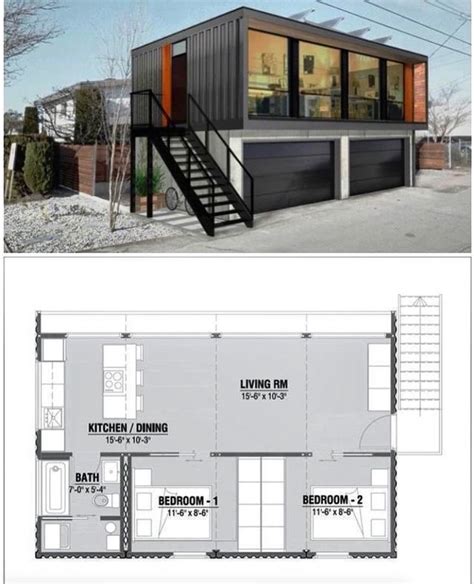 container prefab house plans