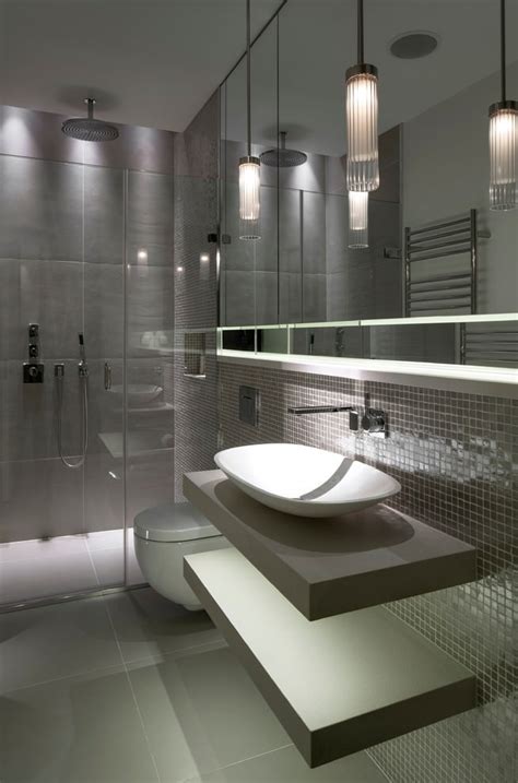 Contemporary Grey Bathroom