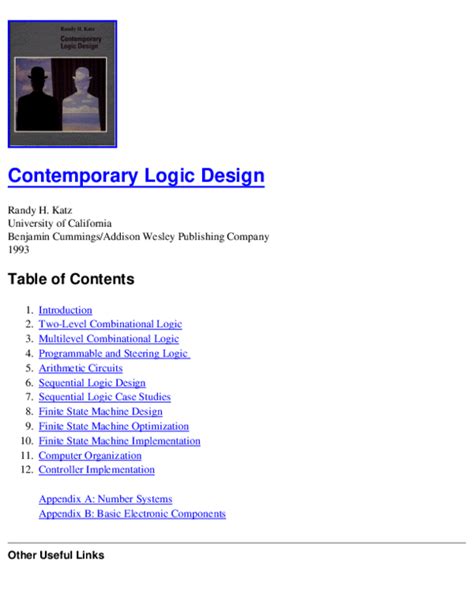 Contemporary Logic Design Solution Manual