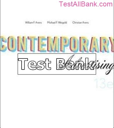 Read Contemporary Advertising 13Th Edition Test Bank 