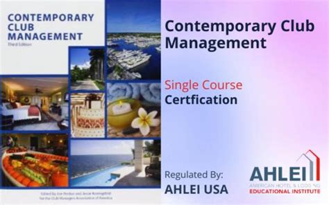 Read Online Contemporary Club Management 