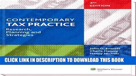 Read Online Contemporary Tax Practice 3Rd Edition 