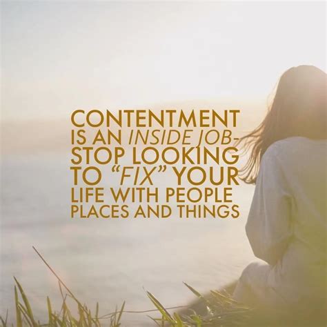 Contented Short Quotes