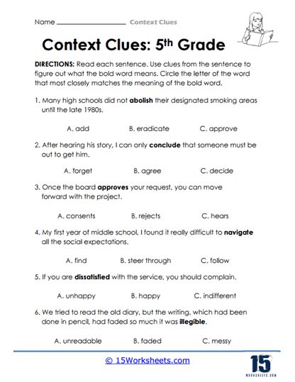 Read Online Context Clues Study Guide 