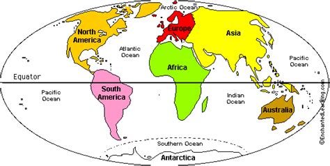 Continents Enchantedlearning Com World Geography Continents Worksheet Answers - World Geography Continents Worksheet Answers