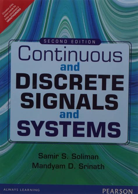 Read Continuous And Discrete Signals And Systems 