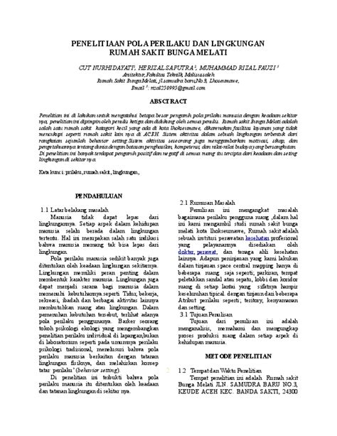Contoh Academic Paper