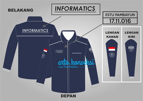 Contoh Baju Pdh  Desain Baju Angkatan Kuliah - Contoh Baju Pdh