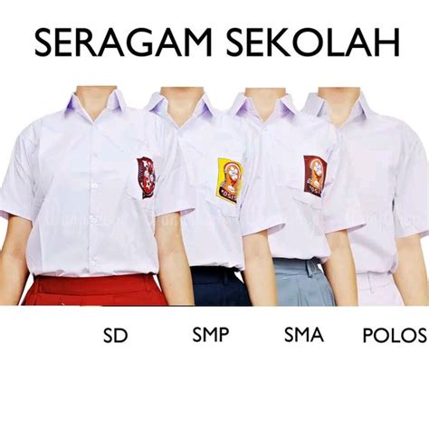Contoh Baju Sekolah Jurusan  Jual Pakaian Sekolah Tingkatan Sd Smp Sma Smk - Contoh Baju Sekolah Jurusan