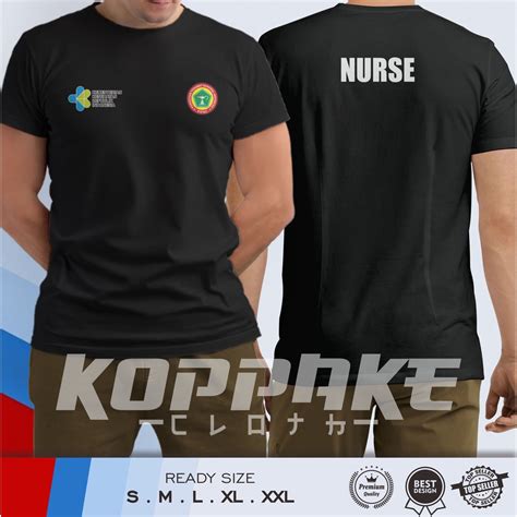 Contoh Desain Baju Kaos Perawat  Harga Kaos Nurse Profesi Perawat Terbaru Februari 2024 - Contoh Desain Baju Kaos Perawat