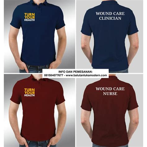 Contoh Desain Baju Kaos Perawat  Kaos Polo - Contoh Desain Baju Kaos Perawat