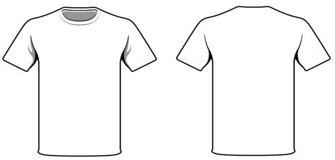 Contoh Desain Kaos Polos Kaos Template Kaos Cdr Depan Belakang - Template Kaos Cdr Depan Belakang