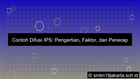 Contoh Difusi Ips