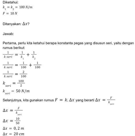 contoh elastisitas dan hukum hooke - PPKN.CO.ID