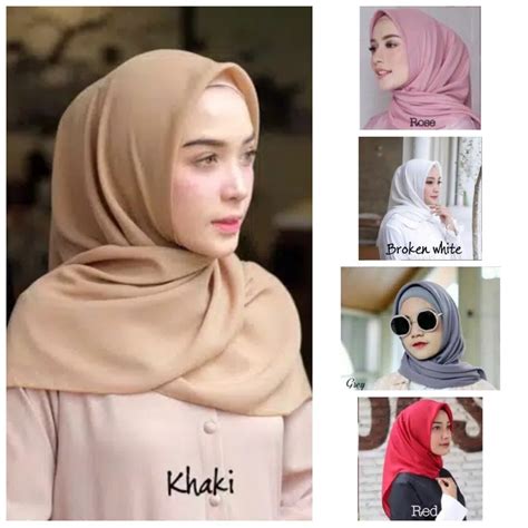 Contoh Jilbab Warna Khaki Hijab Casual Warna Khaki Hijab - Warna Khaki Hijab