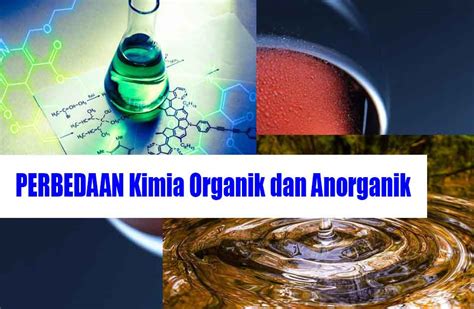 contoh kimia organik dan anorganik