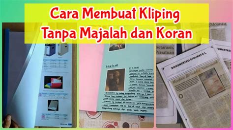 Contoh Kliping Sd